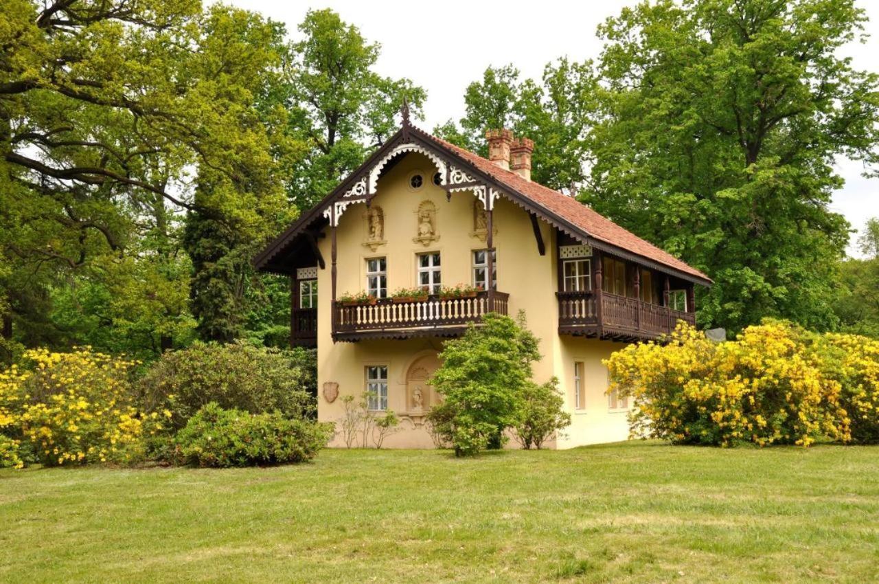 Ferienwohnung Am See Kromlau Esterno foto