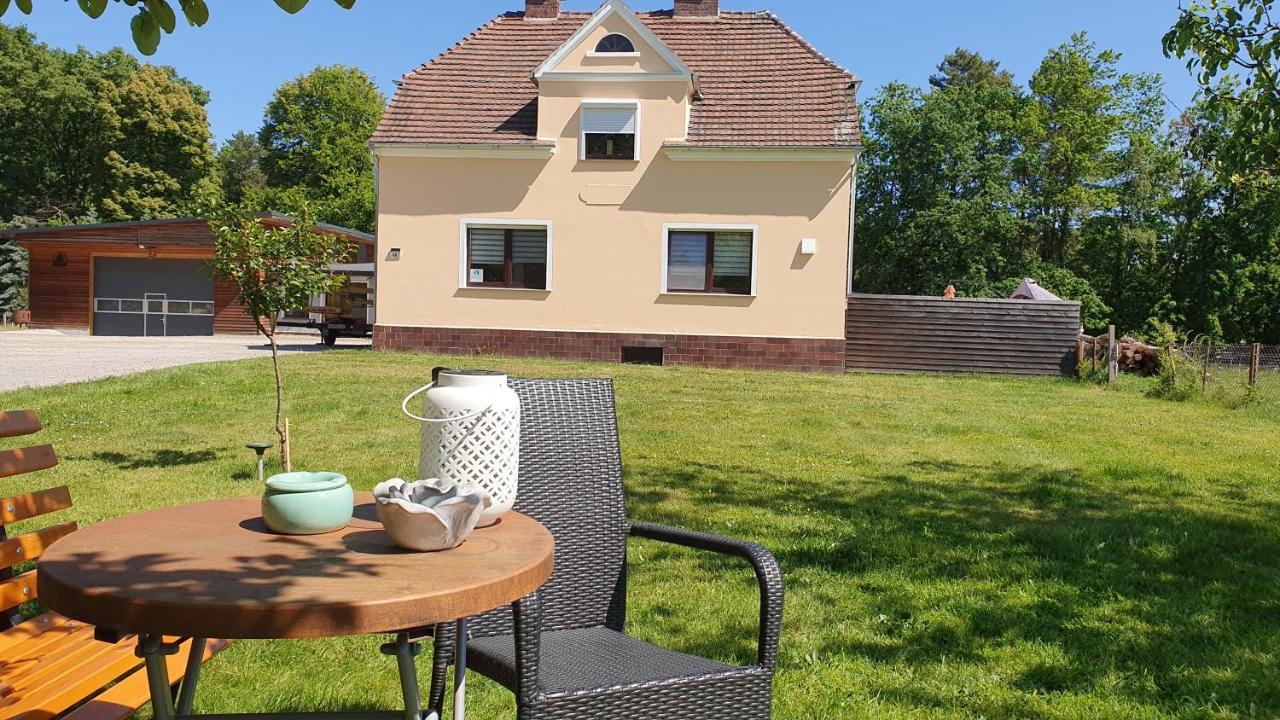 Ferienwohnung Am See Kromlau Esterno foto