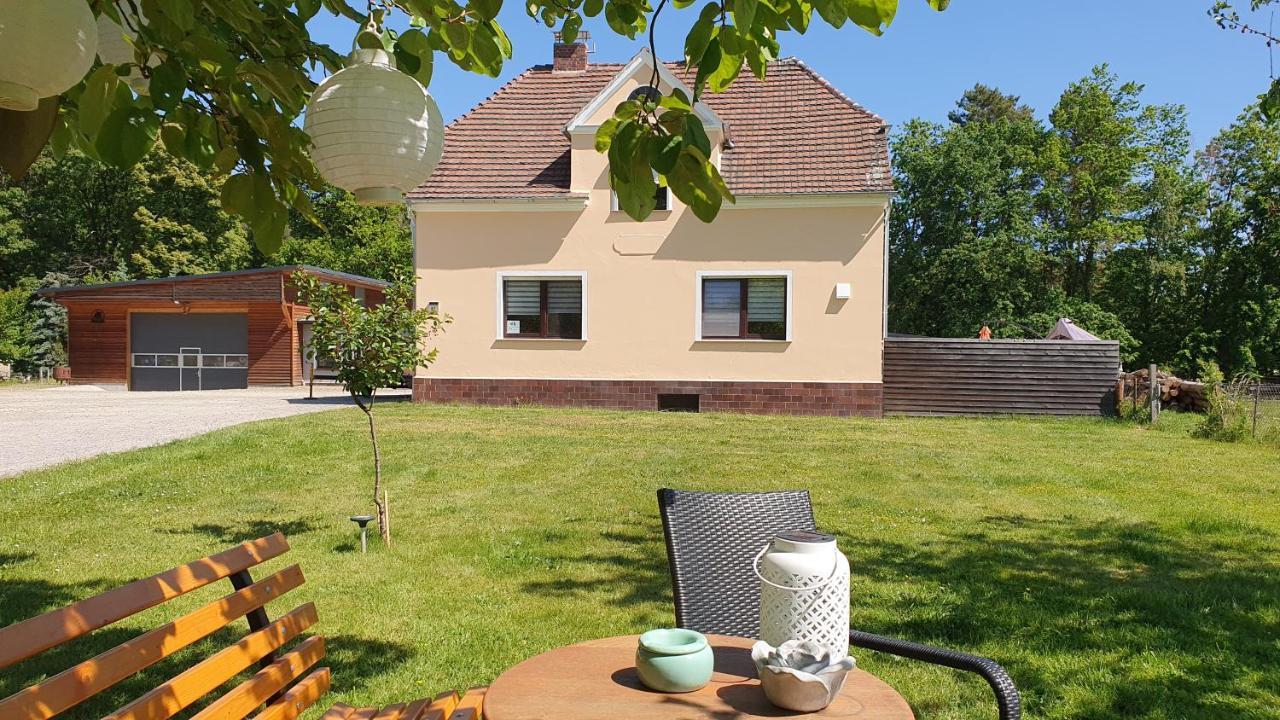 Ferienwohnung Am See Kromlau Esterno foto