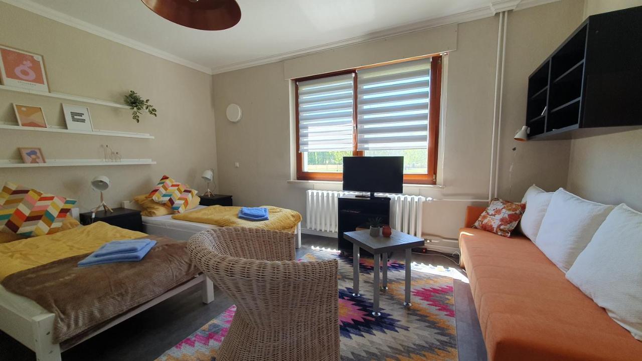 Ferienwohnung Am See Kromlau Esterno foto