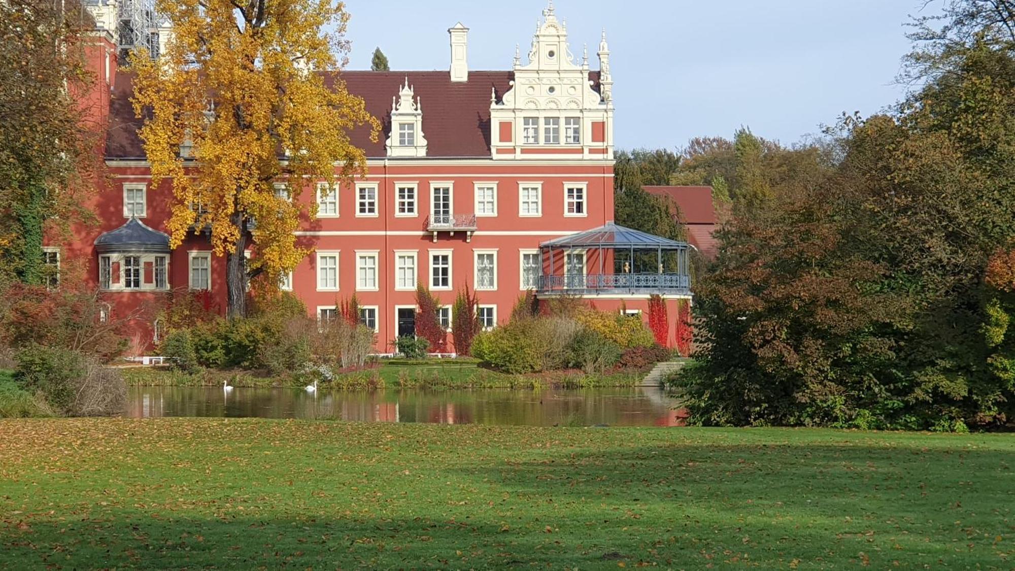 Ferienwohnung Am See Kromlau Esterno foto